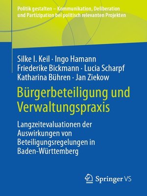 cover image of Bürgerbeteiligung und Verwaltungspraxis